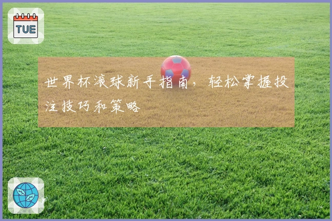 世界杯滚球新手指南，轻松掌握投注技巧和策略